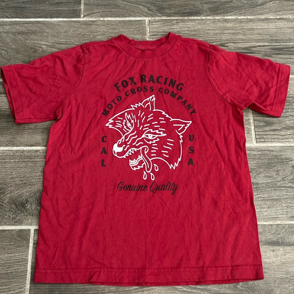 Fox Racing Boys Tee Sz Small